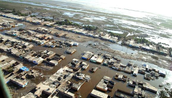 Tras el sismo de Pisco, ocurrido el 15 de Agosto del 2007, se originó un tsunami que alcanzó las playas de Lima (por el norte) y Paracas (por el sur). (Foto: Difusión)