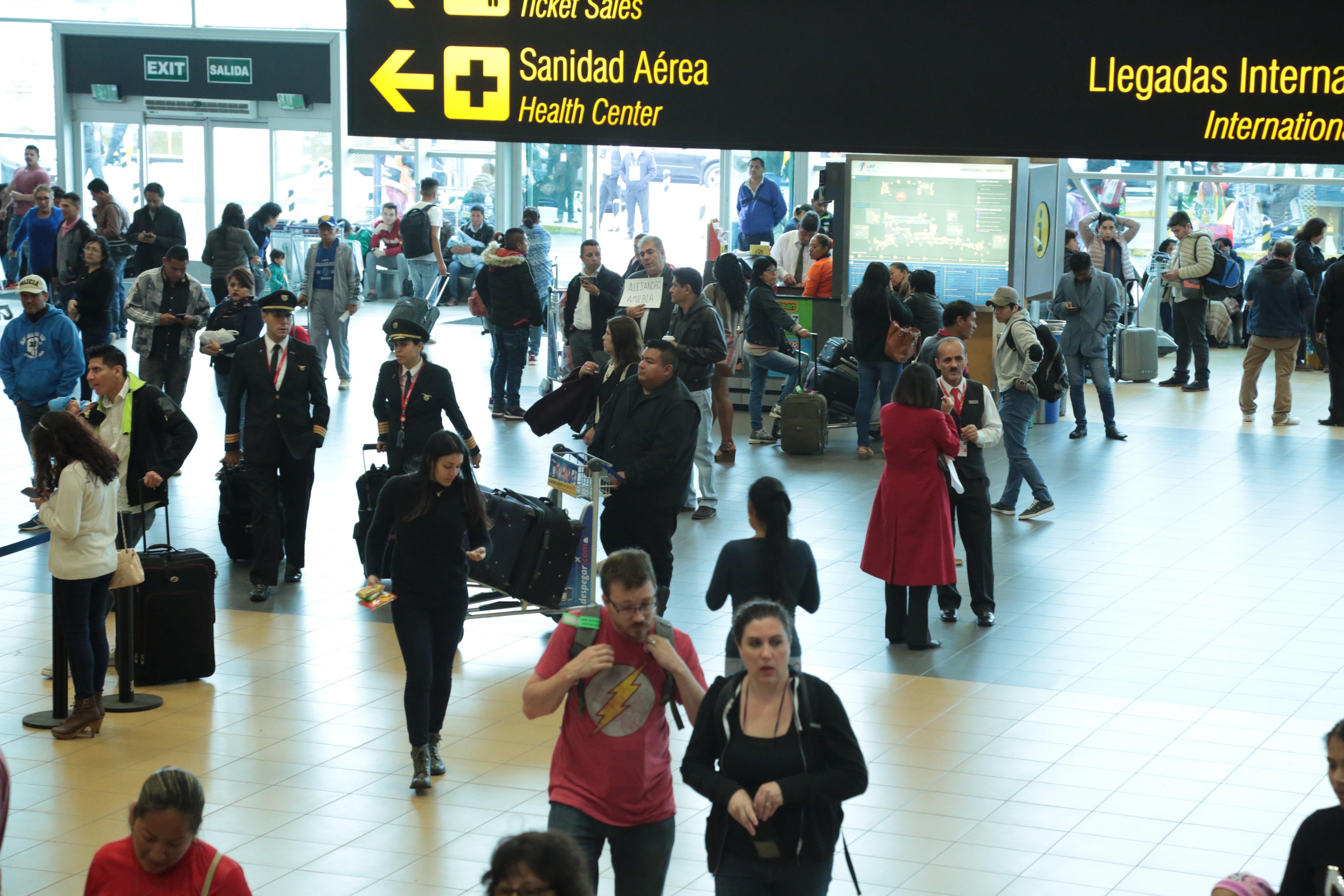 En los países de la CAN, 8.5 millones de personas tomaron vuelos internacionales durante el periodo enero - marzo. (Foto: Diana Chávez)