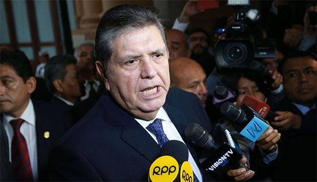 Como se recuerda, el expresidente Alan García solicitó asilo político a la embajada de Uruguay. (Foto: Agencia Andina)