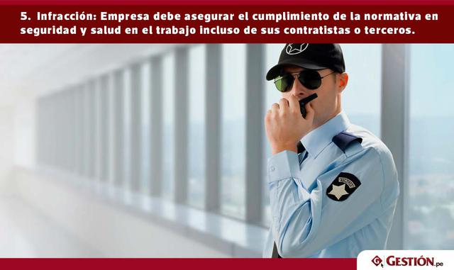 Según la Resolución de Intendencia 197-2015-SUNAFIL/ILM, el empleador se encuentra obligado a garantizar el cumplimiento de la normativa laboral vigente en materia de seguridad y salud en el trabajo respecto de sus contratistas, subcontratistas, empresas 