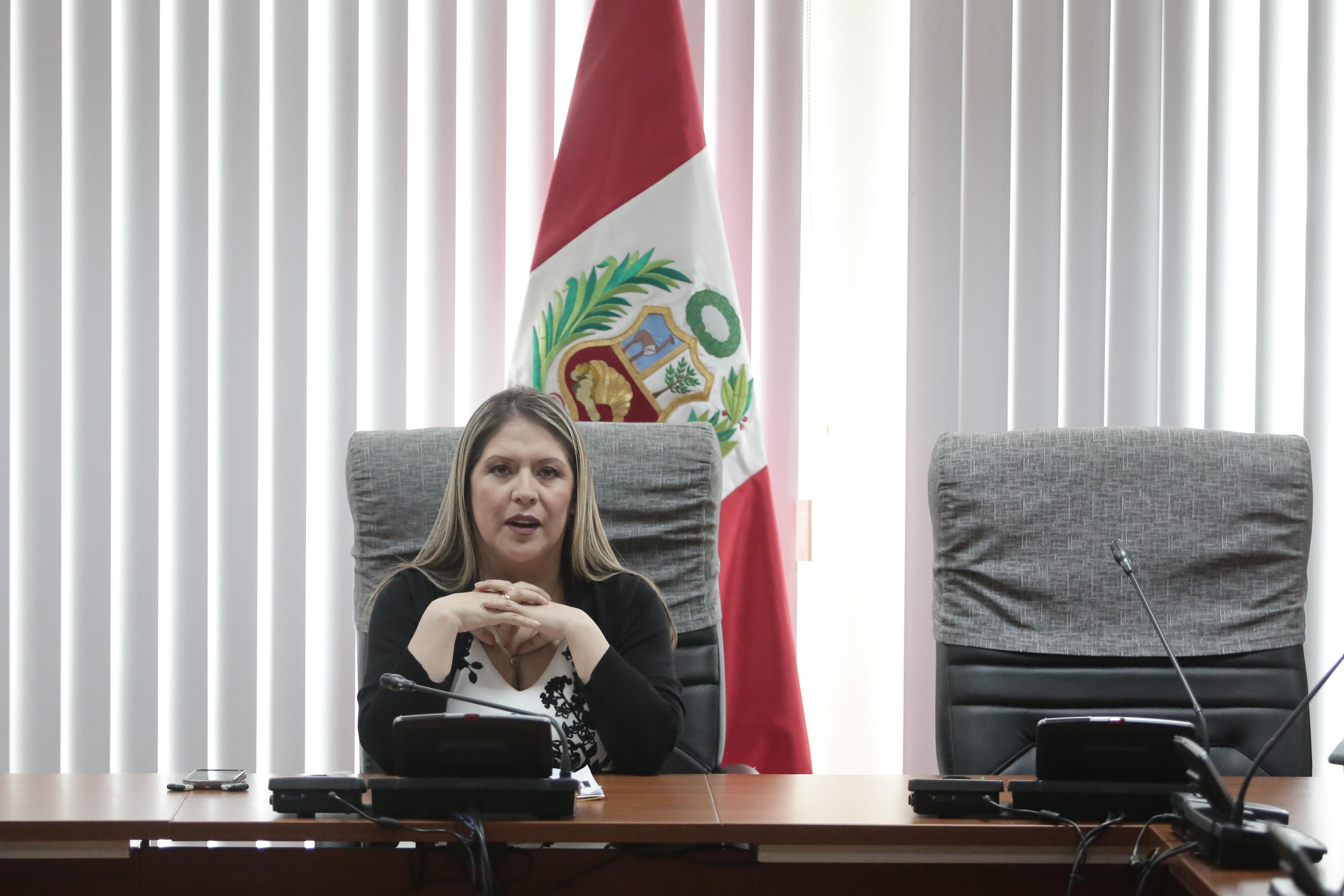 La excongresista Yeni Vilcatoma había señalado que existía nuevos elementos de juicio para conseguir la inocencia de Antauro Humala. (Foto: GEC)