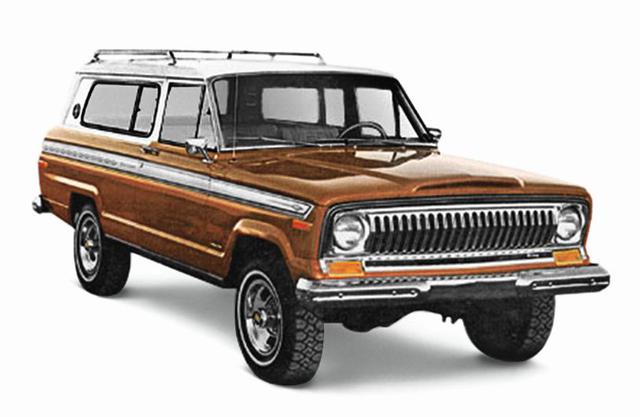 7. CHEROKEE (1974). Este año es representativo en la historia del 4×4 ya que nace Cherokee. Aunque exteriormente era muy parecida a la Wagoneer, su estilo era diferente ya que presentada dos puertas con asientos de cubo, un volante deportivo, muy llamativ
