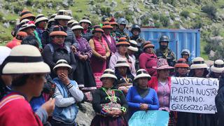 Siguen protestas en Las Bambas tras la liberación del líder local