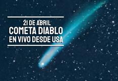Hora exacta y dónde ver Cometa Diablo en vivo desde USA este 21 de abril vía NASA TV