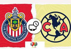 ▷ Canales TV para mirar partido Chivas vs. América en vivo y en directo por el Clausura 2024
