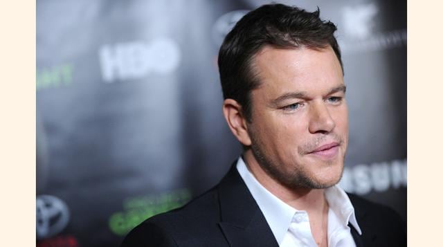 Matt Damon. Además de ser un galán, ha estudiado en una de las universidades más prestigiosas de EE.UU.: Harvard. Se especializó en Drama e Inglés. (Foto: Getty)