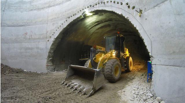 Las obras del túnel de la Etapa 1ª en Santa Anita muestran un avance importante. Este túnel tiene una profundidad de entre 20 y 25 metros y se construye con un método convencional llamado NATM. (Foto: MTC)