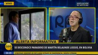 Martín Belaunde Lossio abandonó vivienda donde cumplía arresto domiciliario en Bolivia