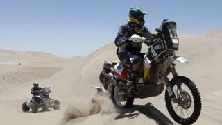 Francisco López ganó la primera etapa en motos en el Rally Dakar 2013