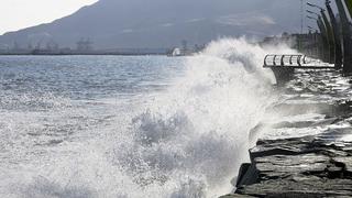 Oleajes intensos ocurrirán a lo largo del litoral desde hoy hasta el 16 de marzo