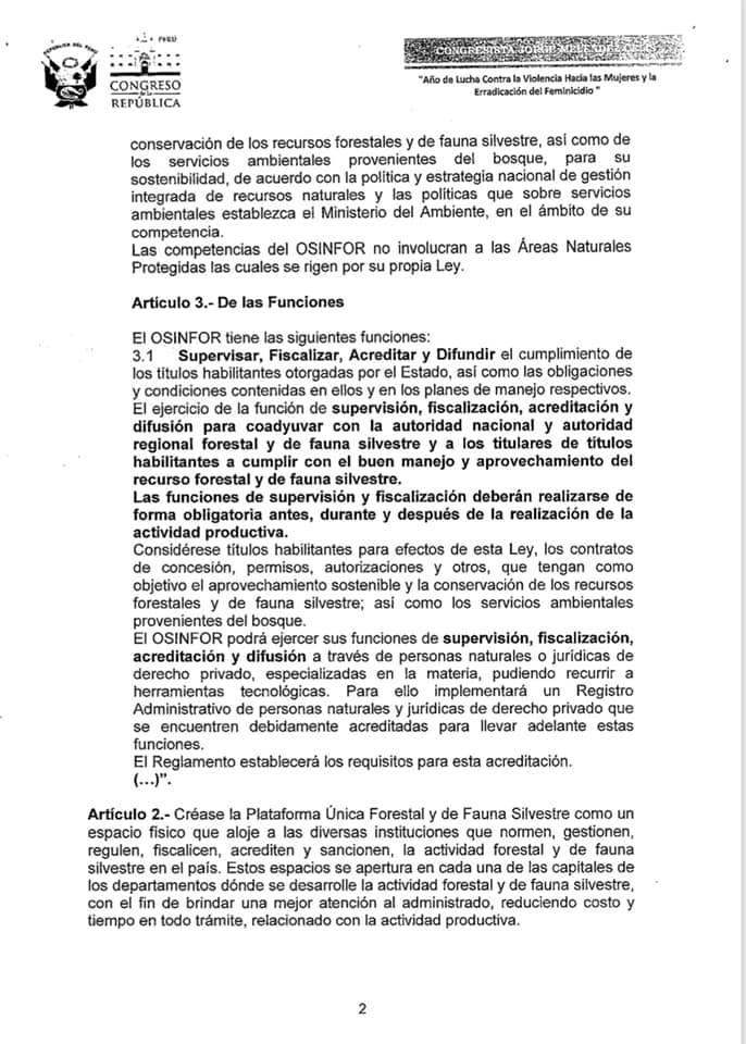 Proyecto de ley Jorge Meléndez