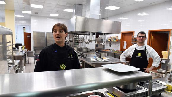 El Mundial también cuenta con sus chefs. (Foto: AFP)
