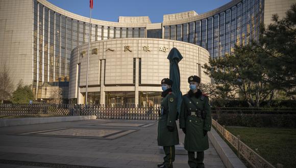 El Banco Popular de China (PBOC) mantendrá una liquidez razonablemente amplia y guiará el crecimiento razonable del crédito, añadió en un comunicado después de una reunión trimestral de su comité de política monetaria. (Foto: Bloomberg)