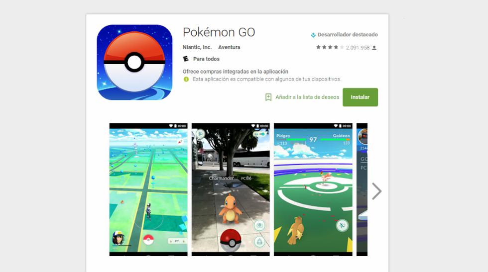 Descarga Pokémon Go.- El inicio es súper fácil. Solo tienes que ir a la App Store o Google Play, buscar Pokémon Go e instalar la aplicación de Niantic.