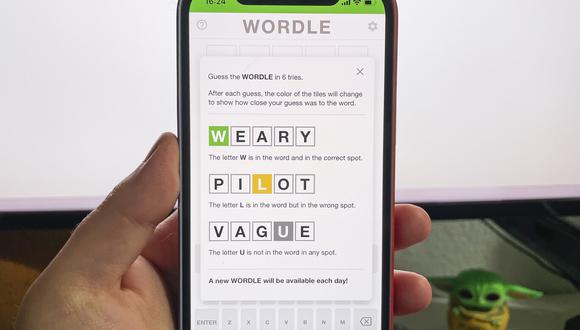 Wordle ahora lo puedes tener como 'app' en tu Android. (Foto: Difusión)