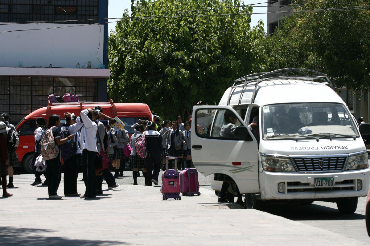 Movilidad escolar  (Foto: GEC)