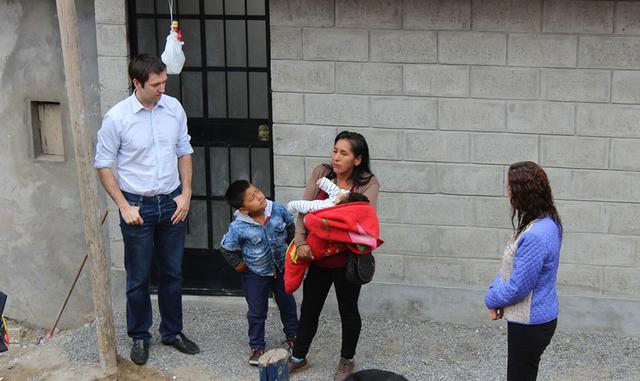 Esta vivienda es el resultado del proyecto “Desarrollo de un modelo de vivienda sostenible para la población de bajos ingresos en Lima”, financiado por el Fondo de Desarrollo Económico de la Embajada Británica en Lima, con el apoyo del Ministerio de Vivie