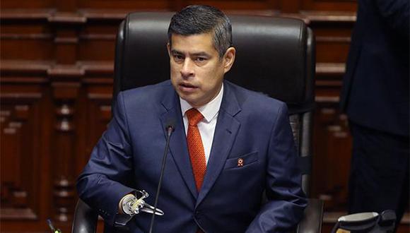 El secretario general de Fuerza Popular (FP), Luis Galarreta, consideró que  una buena opción es la de  privatizar Petroperú, (Foto: Agencia Andina)