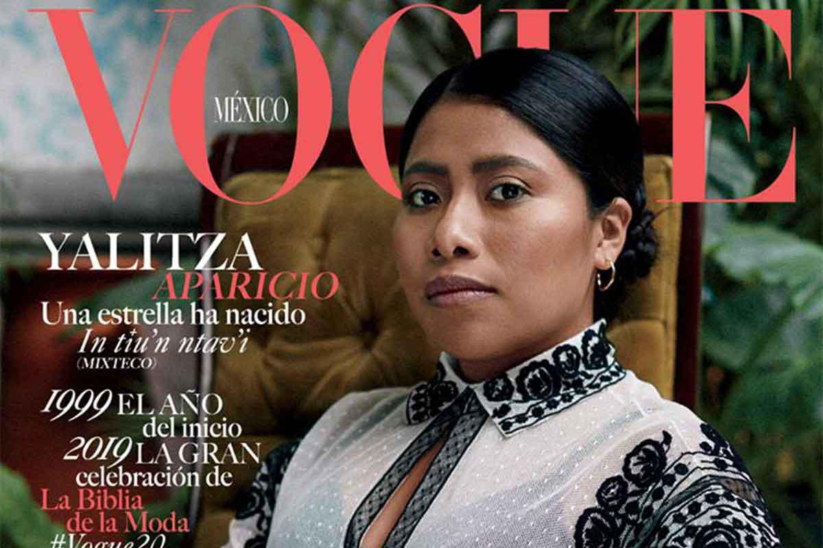 La actriz Yalitza Aparicio se convirtió en protagonista de la portada más difundida de Vogue Latinoamérica.