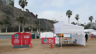 COVID-19: vacunatorio de la Costa Verde vuelve a operar tras dos días de para por oleaje