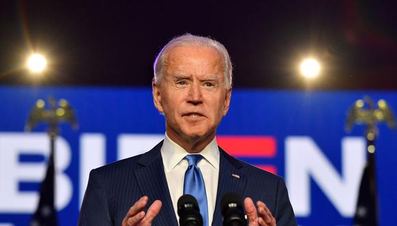 “Es hora de que nos unamos como nación”, dijo Joe Biden, tras una tensa campaña electoral y un gobierno de Trump que fomentó la división. (Foto: AFP).