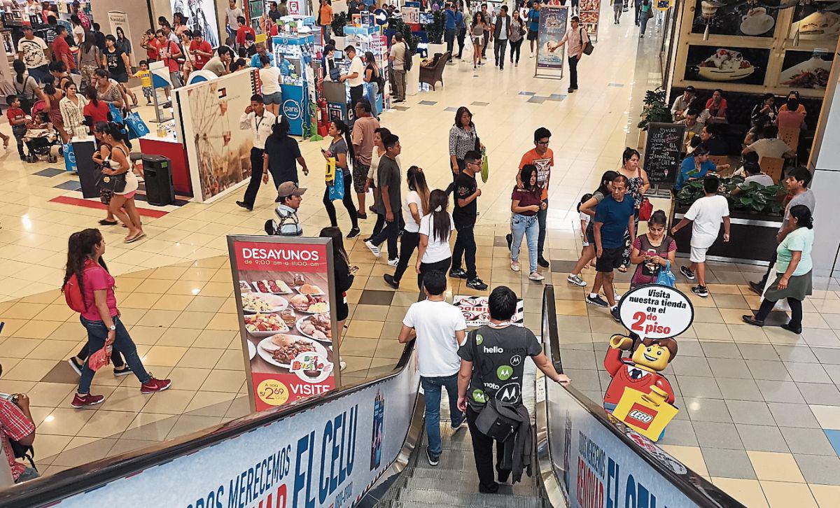 Expectativa. El Perú aún tiene espacio para mejorar la penetración de centros comerciales por habitante. (Foto: GEC)