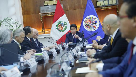 Delegación de la Organización de Estados Americanos (OEA) entregará su informe sobre la situación política en el Perú el próximo jueves 1 de diciembre. Foto:  Twitter OEA