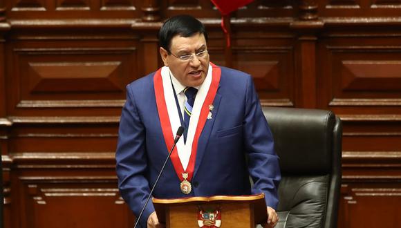 Alejandro Soto fue elegido como presidente del Congreso para el periodo 2023-2024 .La última encuesta de Datum revela lo que generó en la población la alianza política entre Fuerza Popular, Perú Libre, APP y Avanza País.    (Foto: GEC).