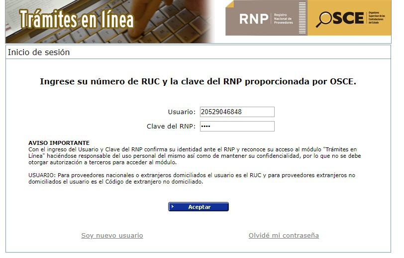 Realiza tu inscripción y espera dos días para que te puedas realizar tu tramite online. (Foto: OSCE)