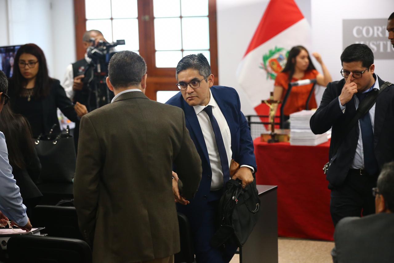 José Domingo Pérez aseguró que la defensa de Keiko Fujimori no puede usar el fallo del TC como argumento de defensa. (Foto: GEC)