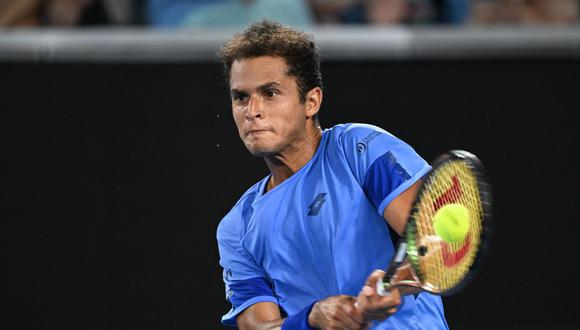 Juan Pablo Varillas de 27 años, inició en el 2013 en el ámbito profesional del tenis a la edad de 17. (Foto: AFP)