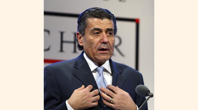 Cheryl Saban y Haim Saban. Los esposos Saban están entre los principales financistas de la campaña de Hillary Clinton.