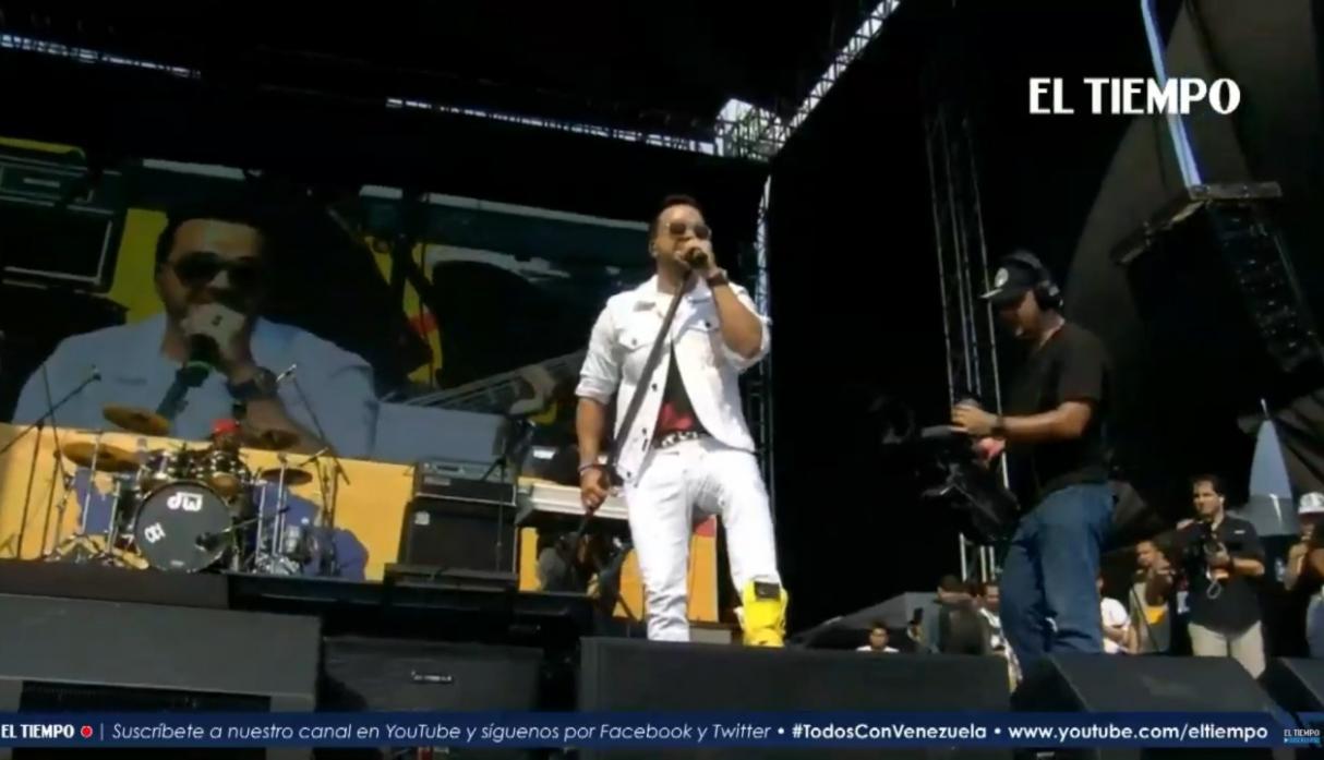 Venezuela Aid Live: Luis Fonsi canta sus éxitos en Cúcuta