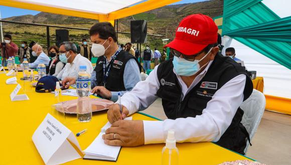 La reunión se llevó a cabo en Tacna. (Foto: Midagri)