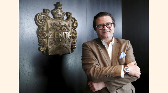 Aldo Magada, CEO de la compañía suiza de relojes Zenith. (Foto: REUTERS)