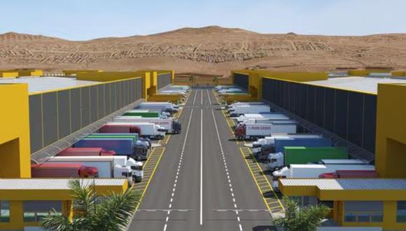 El parque logístico se ubica sobre un terreno de 500,000 m2 a 25 kilómetros del puerto del Callao y 40 kilómetros del futuro terminal de Chancay (Foto: difusión)