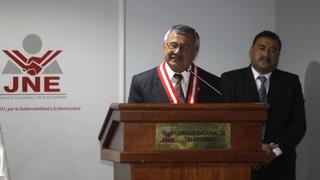 JNE pide a presidente Humala crear un ambiente idóneo para las elecciones
