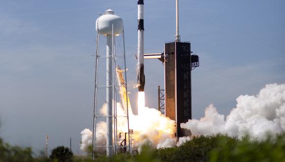 La misión supuso la cuarta tripulación completa de la EEI que la NASA lanza a bordo de un vehículo de SpaceX. (Fuente: AFP)