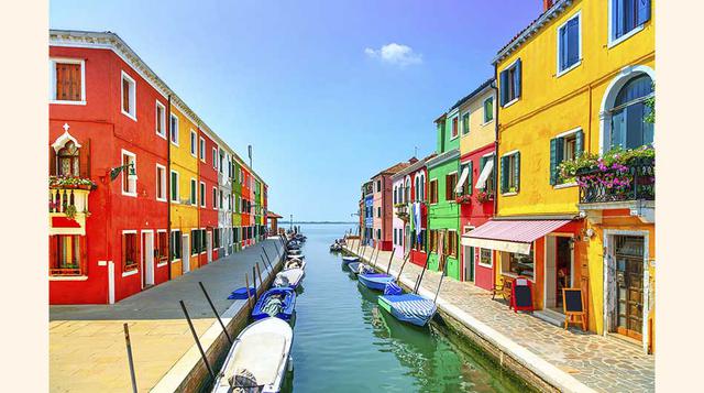 1. Isla de Burano, Venecia, Italia. (Foto: iStock)