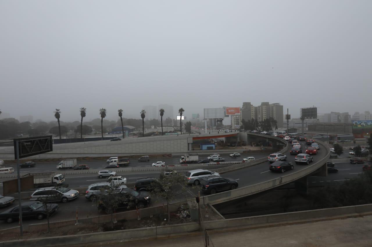 Alcalde Jorge Muñoz abrió el tránsito vehicular en una parte del intercambio vial El Derby. (Fotos: Anthony Niño De Guzmán)