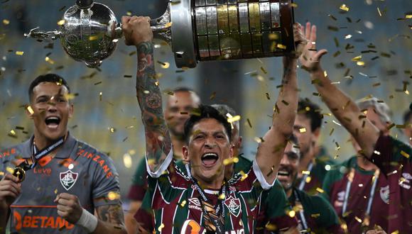 Fluminense hizo historia al ganar la Copa Libertadores desde el Maracaná (2 -1) ante Boca | Foto: AFP