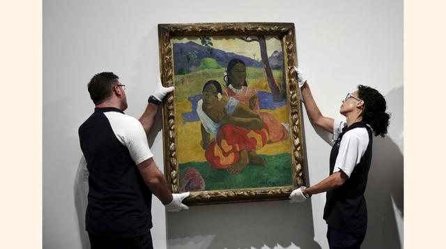 La mayor venta privada, fuera del circuito de subastas, la tiene Nafea faaa Ipoipo (¿Cuándo te casarás?, 1892), de la etapa tahitiana de Paul Gauguin, un óleo sobre lienzo vendido en febrero pasado por el coleccionista suizo Ruedi Staechelin por supuestam