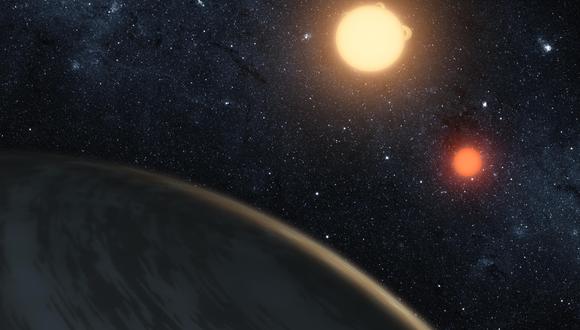 Kepler-16b fue nombrado por la Unión Astronómica Internacional (Foto: NASA/AFP)