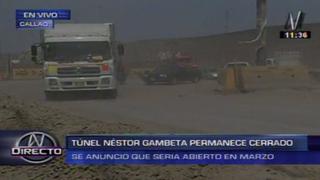 Túnel Gambetta: Una obra que no tiene cuando acabar