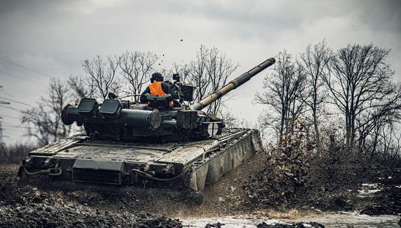 Blinken aseguró que está más preocupado por la posibilidad de una invasión ahora que Rusia y Bielorrusia han decidido extender el tiempo de inspección de las fuerzas que han participado en sus ejercicios militares más allá de este domingo. (Photo by Armed Forces of Ukraine / AFP).