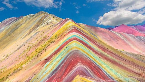 Suspenden petitorios mineros que comprendan la Montaña de siete Colores. (Foto: Andina)