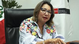 Ministra de la Producción da positivo a COVID-19: “Se viene recuperando”, asevera en comunicado