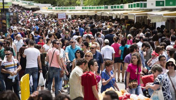 La Feria del Libro de Madrid lleva 52 años realizándose en el Parque del Retiro. (Foto: EFE)