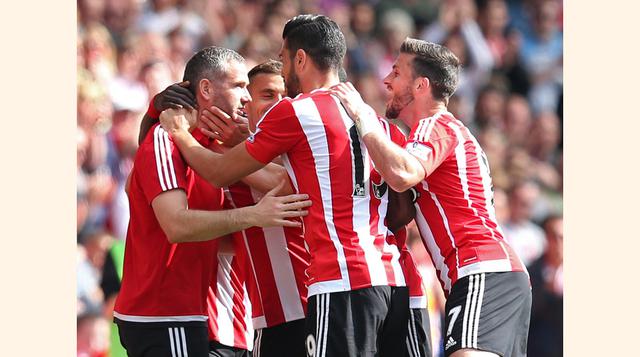 Southampton (7): Jordy Clasie, Florin Gardos, José Fonte, Oriol Romeu, Virgil van Dijk, Juanmi y Maarten Stekelenburg.