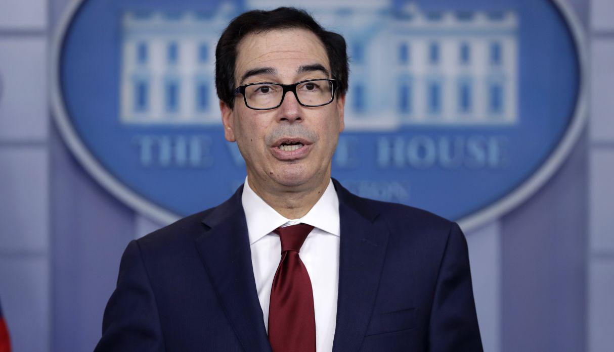 Secretario del Tesoro, Steve Mnuchin. (Foto: AP)